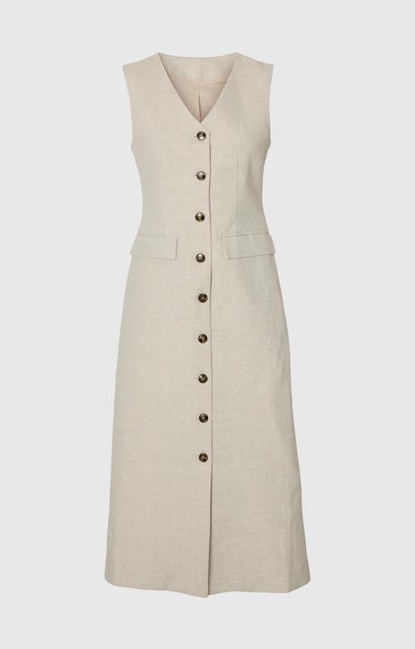 Produktbild Selected Femme Ärmelloses Kleid aus Leinengemisch (42)