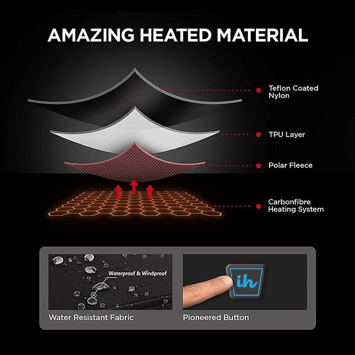 Image du produit iHeat Gilet chauffant Noir, L (L)