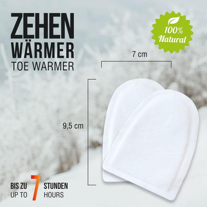 Produktbild Hello Heat 40 Paar Zehenwärmer