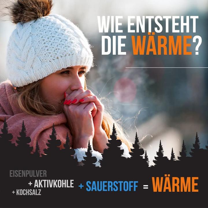 Produktbild Hello Heat 40 Paar Zehenwärmer
