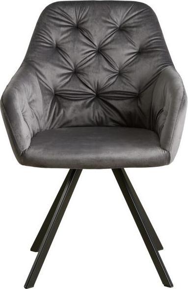 Actual product image Homestyle4u Polsterstuhl Samt Modern