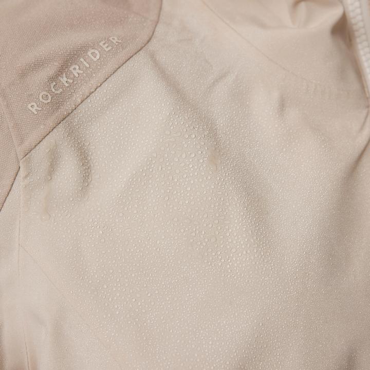 Actual product image Rockrider Bicycle rain jacket MTB Expl 700 ladies beige (L)