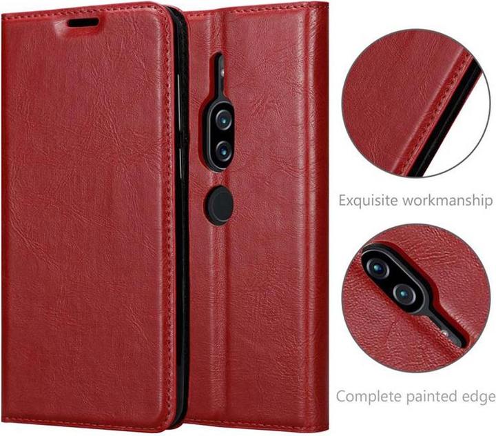 Produktbild Cadorabo Book Invisible Magnet Cover (Sony Xperia XZ2 Premium)