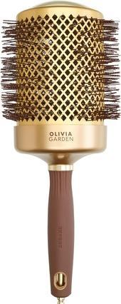 Image du produit Olivia Garden Expert Blowout Shine Poils ondulés Or&Brun 80 mm