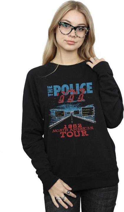 Actual product image The Police Womens/Ladies North American Tour V2 Sweatshirt (L)