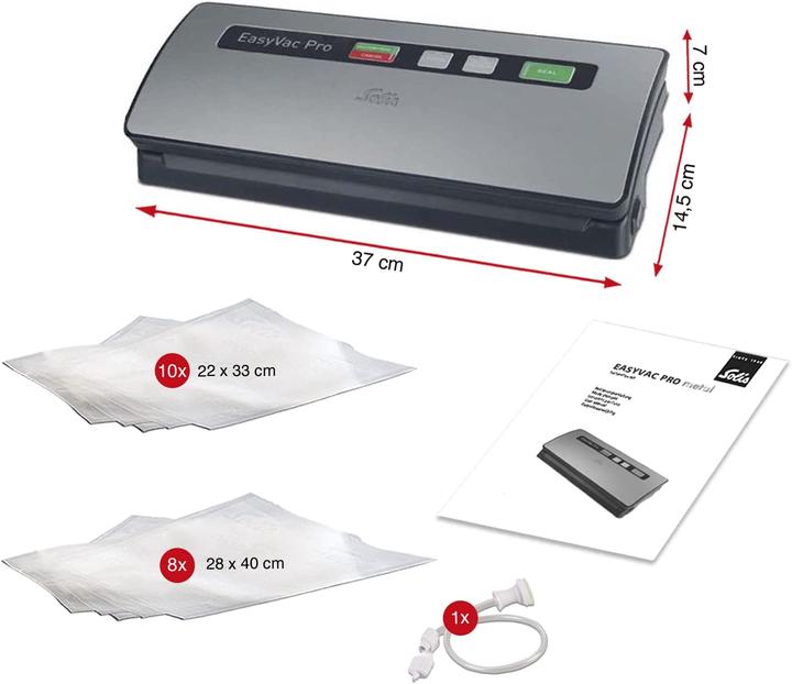 Immagine prodotto Solis Easy Vac Pro Metal Tipo 569