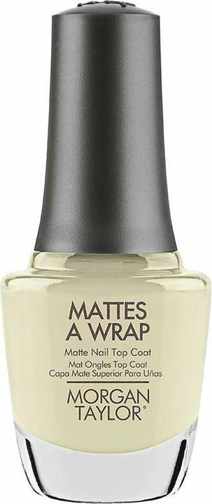 Morgan Taylor MATTES A WRAP Deckschicht 15 ml (Mattes A Wrap, Farblack)