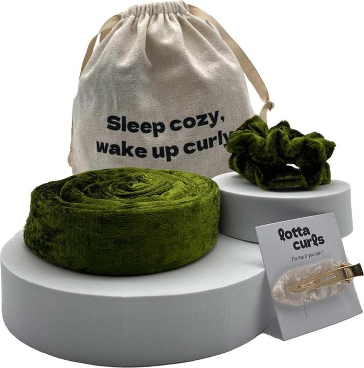 Produktbild Lotta curls Lockenband Set Noble Olive (Lockenwickler)