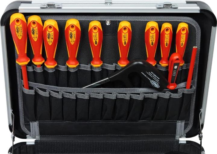 Immagine prodotto Famex Elektriker-Werkzeugkoffer (35 pezzi)
