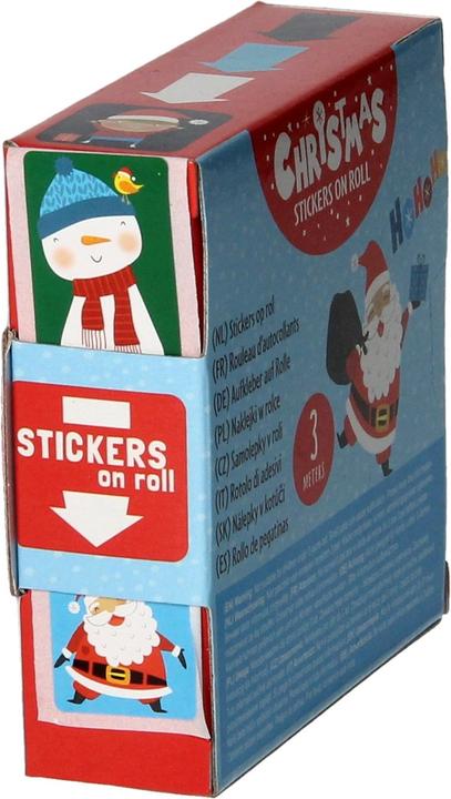 Produktbild Wins Holland Weihnachtsaufkleber auf Rolle, 3 Meter