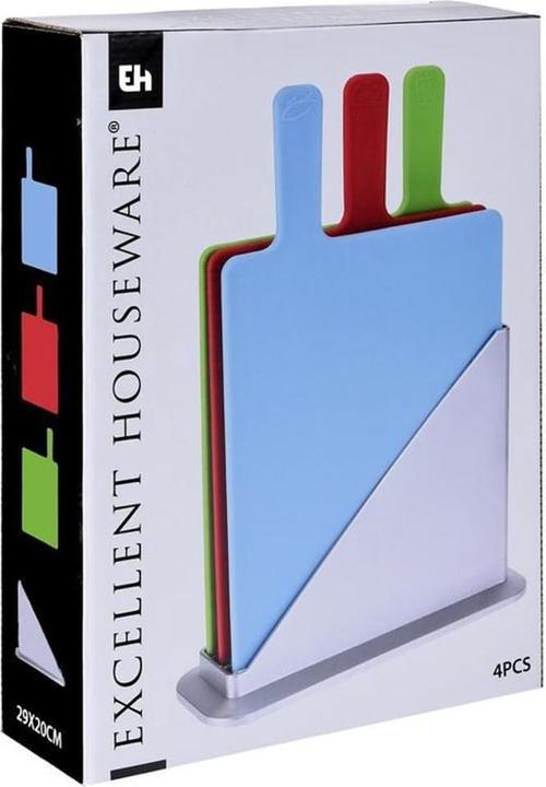 Produktbild Excellent Houseware Schneidebrett 3er Set im Halter