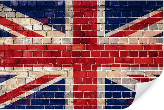 Actual product image Trenddeko Union Jack Wall (45 x 30 cm)