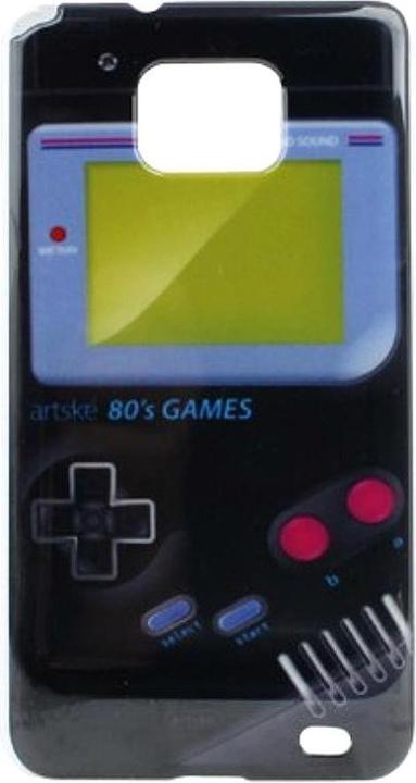 Produktbild König Design Hard Case Hülle Gameboy für Handy Samsung Galaxy s2 i9100 schwarz (Samsung Galaxy S2 I9100)