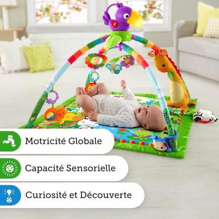 Actual product image Fisher-Price Rainforest Music & Lights Deluxe Gym