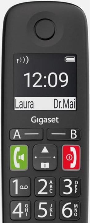 Actual product image Gigaset E290R - big buttons - black