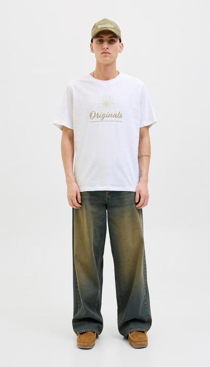 Actual product image Jack & Jones Gedruckt Rundhalsausschnitt T-shirt T-shirt (L)