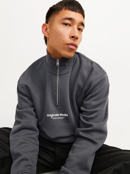 Immagine prodotto Jack & Jones Testo Felpa con mezza zip Felpa con mezza zip (XS)