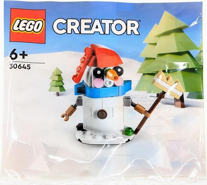 Produktbild LEGO Schneemann (30645, LEGO Creator 3-in-1)