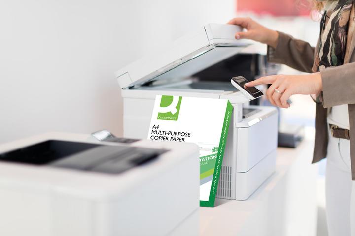 Immagine prodotto Q-Connect Carta universale, bianco alto (80 g/m², 500 x, A4)
