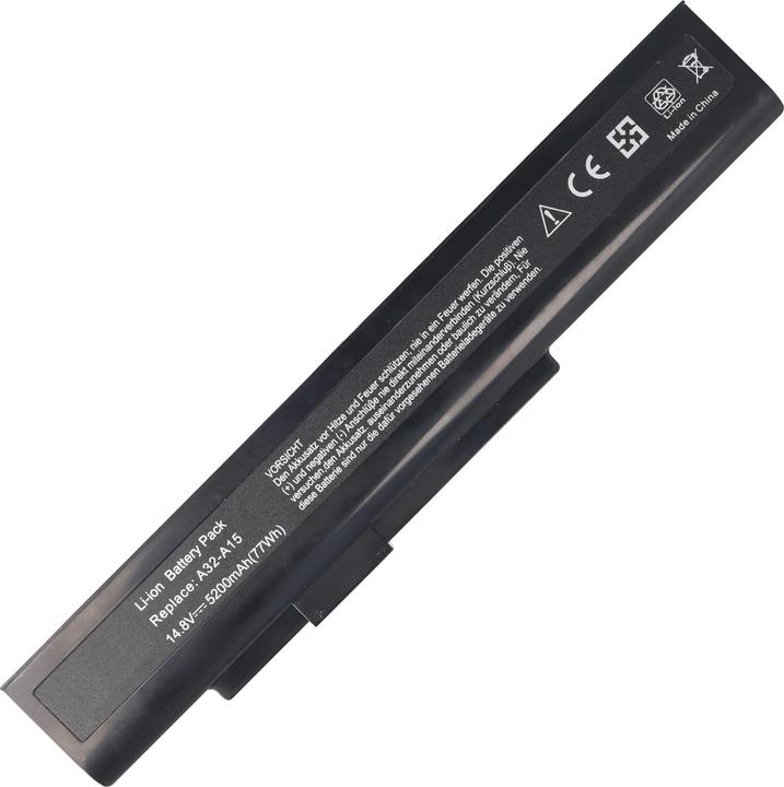 Actual product image AccuCell Battery MEDION Akoya P6633 (8 Cells, 4400 mAh)