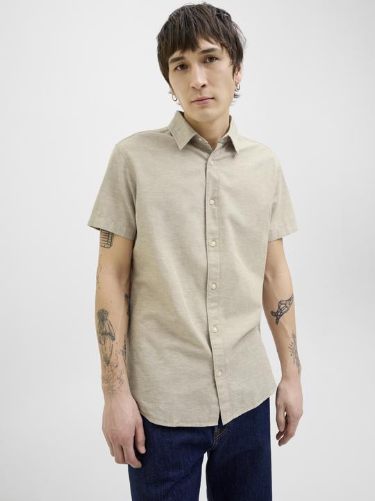 Produktbild Jack & Jones Jjebreeze Linen Blend Shirt Ss Sn (L)