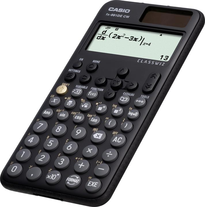Immagine prodotto Casio FX-991DE CW (Celle solari, Batterie)