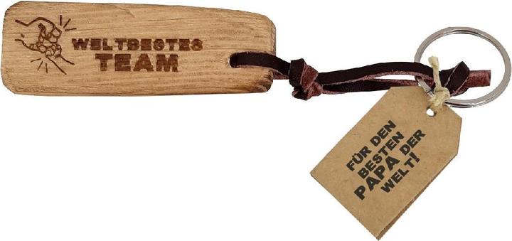 Actual product image Hergo Man in Luck Keychain "We are a..."