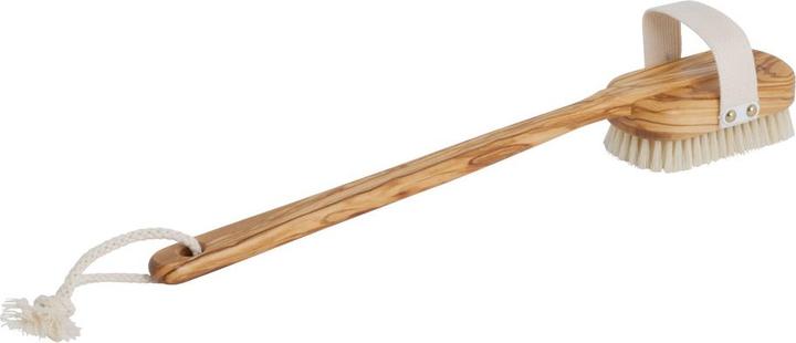 Actual product image Bürstenhaus Redecker Olive Wood Bath Brush