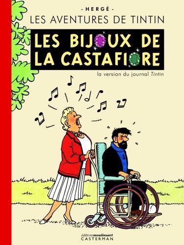 Actual product image Les aventures de Tintin. Les bijoux de la Castafiore (French, Hergé, 2023)