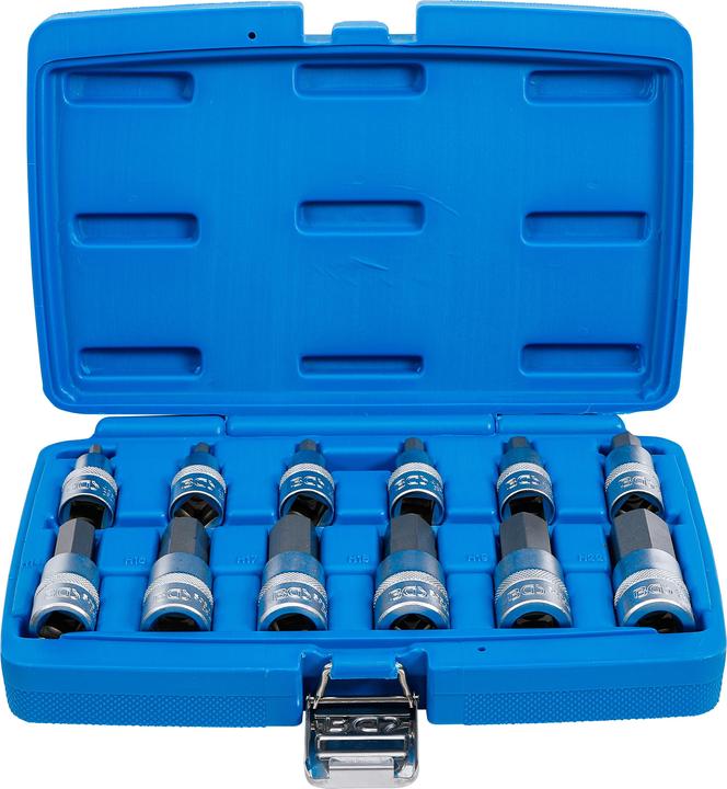 Actual product image BGS Bit insert set (Hexagon socket M5, Hexagon socket M6, Hexagon socket M8, Hexagon socket M10, Hexagon socket M12, Hexagon socket M7, Hexagon socket M14, Hexagon socket M16, Hexagon socket M17, Hexagon socket M18, Hexagon socket M19, Hexagon socket M22)