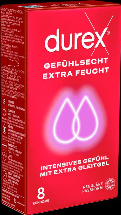 Produktbild Durex Gefühlsecht Extra Feucht (8 Stk.)