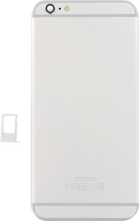 Produktbild OEM Ersatz iPhone 6s Plus rückseitige Abdeckung komplettes Set Silber (Abdeckung, IPhone 6S Plus)