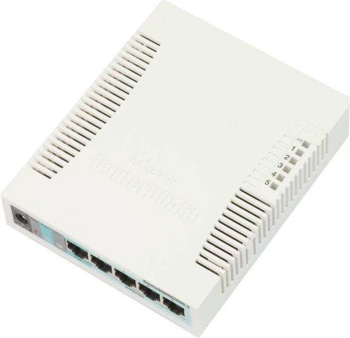 Actual product image MikroTik RouterBOARD 260GS 5-port