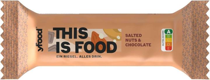 Image du produit YFood Noix salées & Chocolat (Noisette salée & Chocolat, 12 pcs, 720 g)