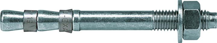 Actual product image Fischer Bolt anchor R 88715 EXA 10/ 45 Galvanised steel/Spreader clip A 2 (50 pcs.)
