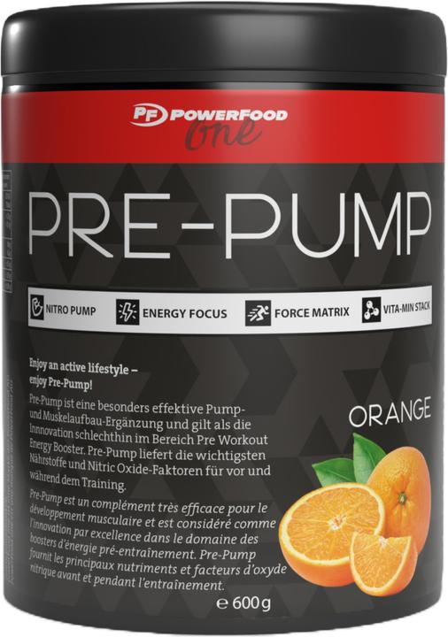 PowerFood One Pre-Pump (Orange, 1 pcs., 600 g)
