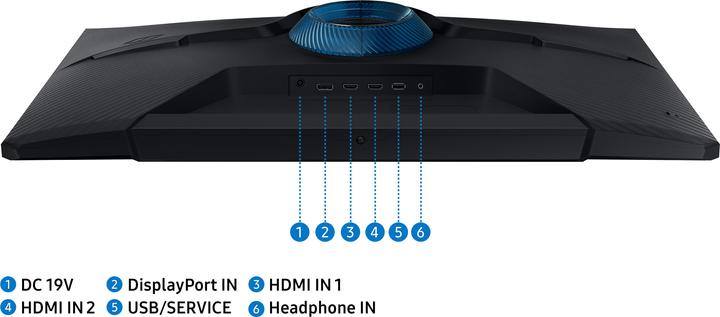Immagine prodotto Samsung Odyssey G5 G51C (2560 x 1440 pixel, 32")