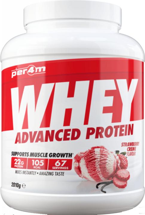 Actual product image Per4m Whey Advanced Protein (Strawberry cream, 1 pcs., 2010 g)