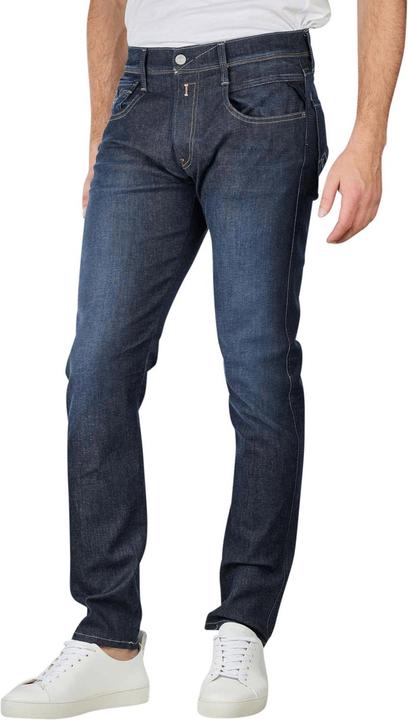 Actual product image Replay Anbass Jeans Slim Fit Dark Blue Used (W34/L34)