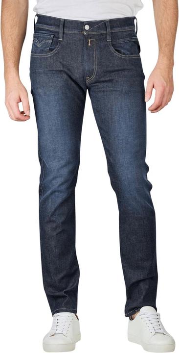 Actual product image Replay Anbass Jeans Slim Fit Dark Blue Used (W34/L34)