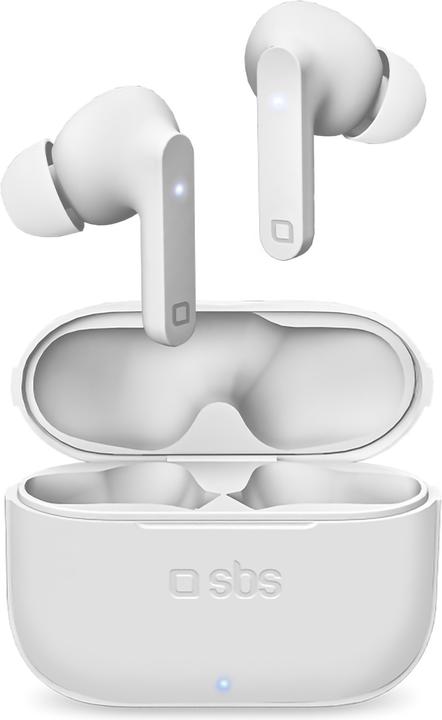 Actual product image SBS Urban Pro Headphones True Wireless Stereo (TWS) In Ear Call/Music Bluetooth White (4 h, Wireless)