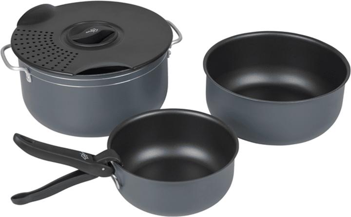 Immagine prodotto Bo-Camp Pentole e padelle - Campeggio - 7 pezzi - Alluminio