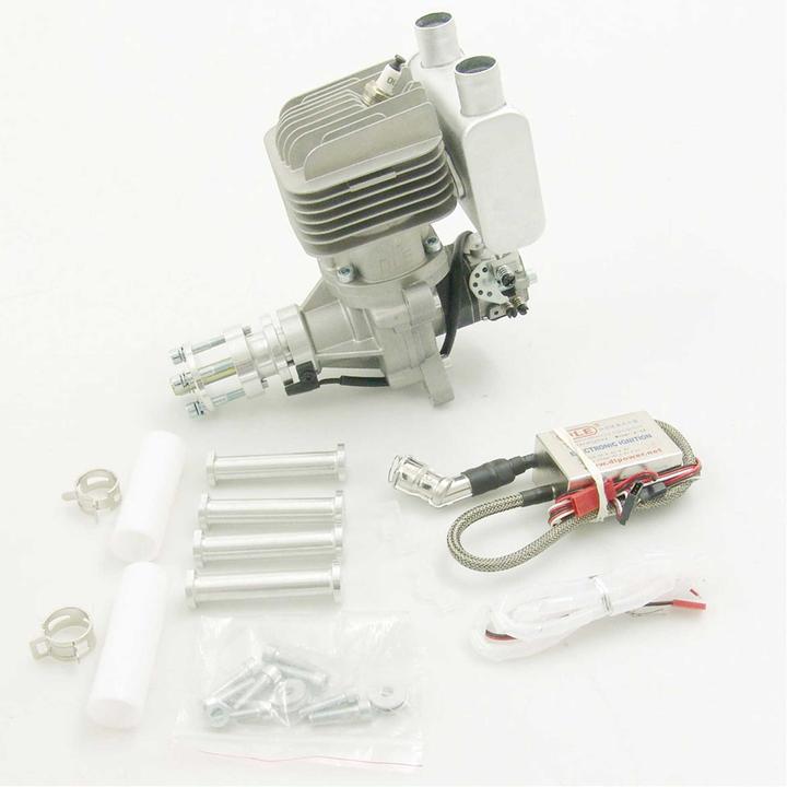 Actual product image DLE Engine DLE Engines DLE 55RA Petrol Engine Rear Exhaust "Original"
