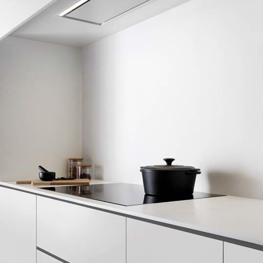 Immagine prodotto NOVY 26080 Cappa da incasso Bianco ³/h B (Cappuccio a schermo piatto)