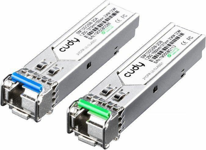 Actual product image Cudy Bi-di 10Gb/s SM 1270/1330 20km LC SM10GSB-20AB SFP+ module