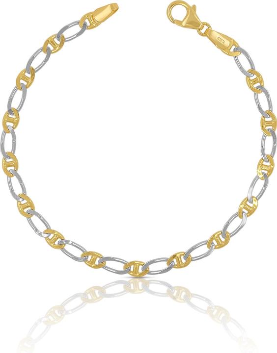 Immagine prodotto Muau Fantasia (21 cm, 750, Oro bianco, Oro giallo 18 carati)