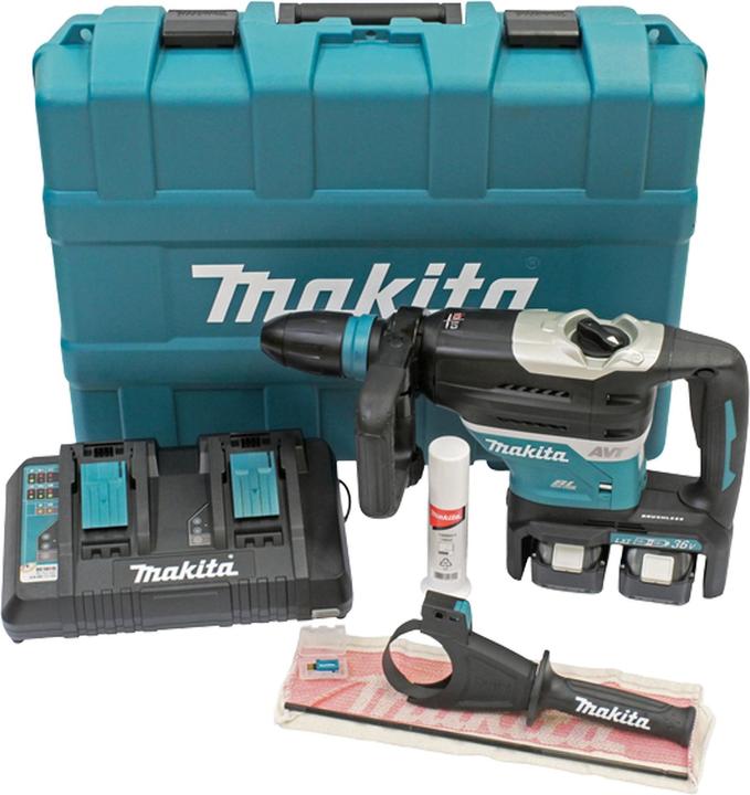 Image du produit Makita Marteau combiné sans fil 2x18V SDS-Max DHR400PG2U (Fonctionnement sur batterie)