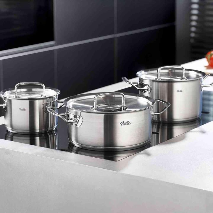 Actual product image Fissler Saucepan set (24 cm, Pan set + pot set, Stainless steel)
