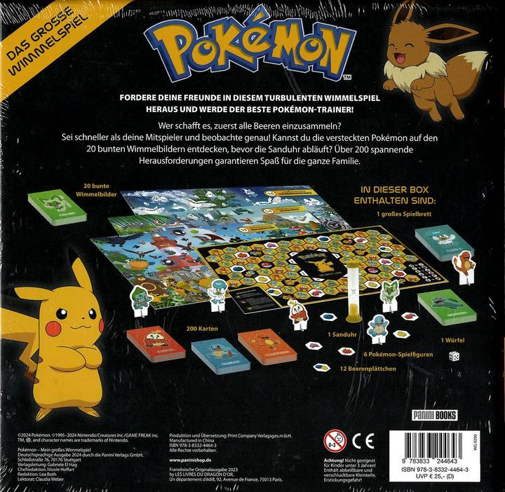 Immagine prodotto Panini Pokémon: il grande gioco di oggetti nascosti (Tedesco)