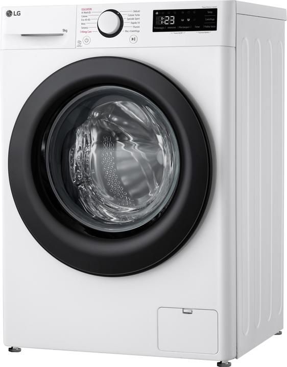 Actual product image LG F2R3S09NSWB Washing machine 9Kg AI DD Class (9 kg, Left)